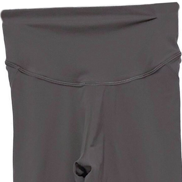 Lululemon Base Pace High-Rise Reflective Crop 23" Gull Grey - Picture 9 of 11